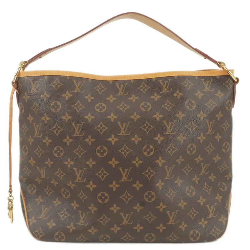 Louis Vuitton bags with a zip - around closure for enhanced securityLouis Vuitton Monogram Delightful MM Shoulder Bag M50157