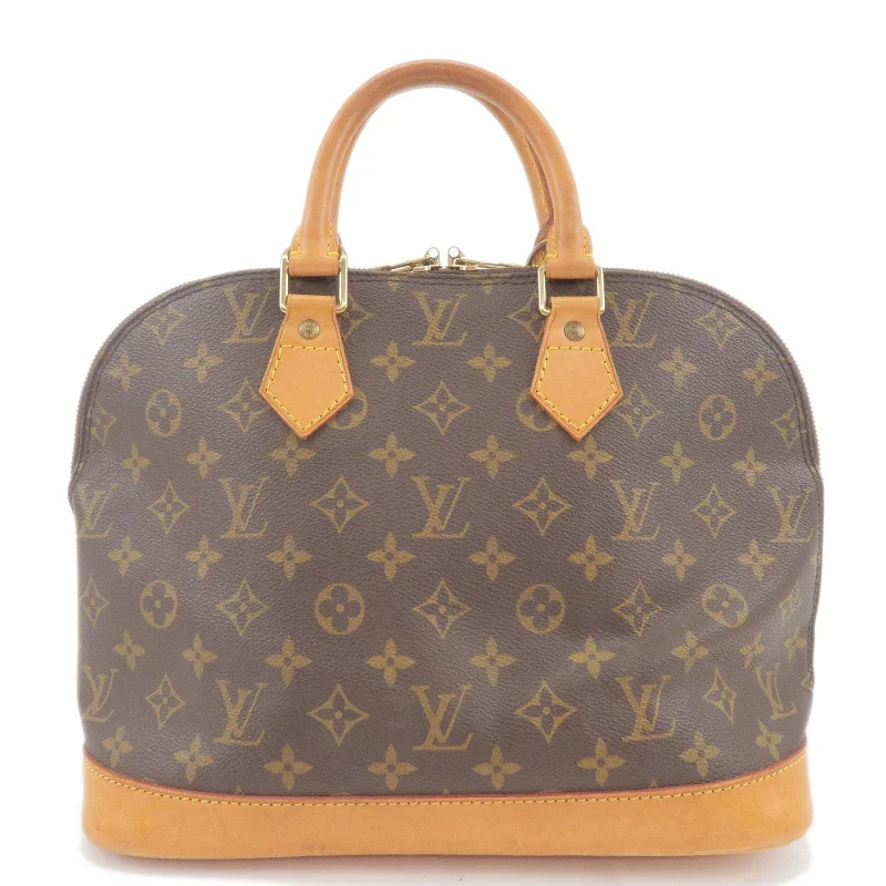 Louis Vuitton tote bags with a double - handle and shoulder - strap optionLouis Vuitton Monogram Alma Hand Bag M51130