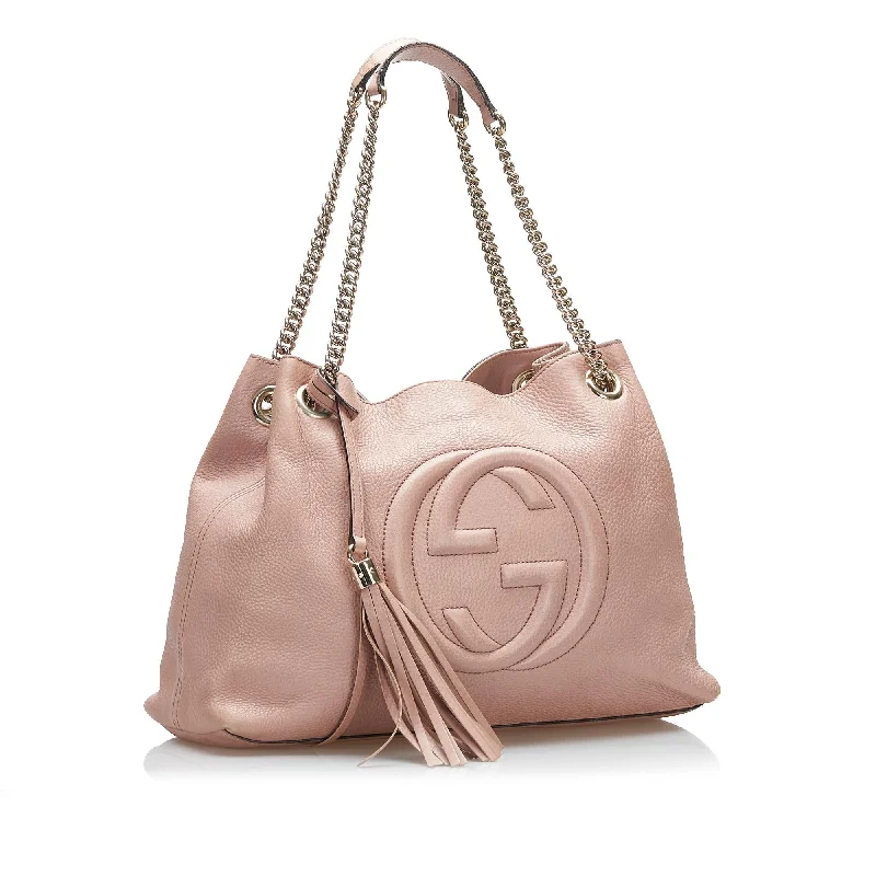 Medium - sized Women Gucci handbags for everyday useGucci Soho Chain (SHG-X5Le0A)