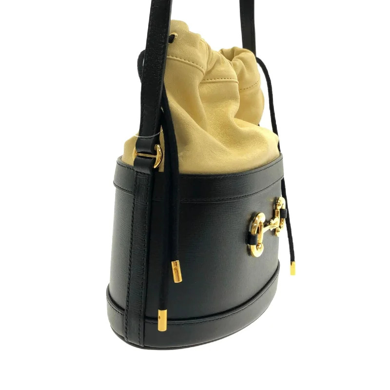 Women Gucci Sylvie bags featuring the signature web stripeGucci Horsebit 1955 Bucket Bag (SHG-67IMlT)