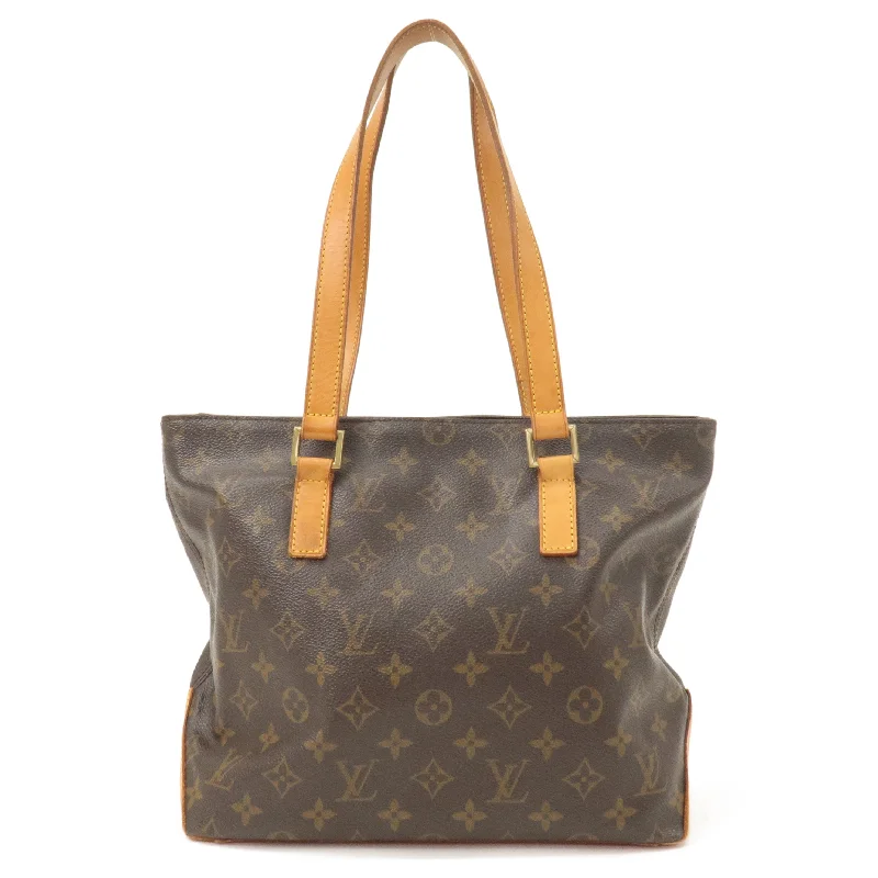 Ladies Louis Vuitton Capucines bags with a detachable shoulder strapLouis Vuitton Monogram Cabas Piano Tote Bag Brown M51148