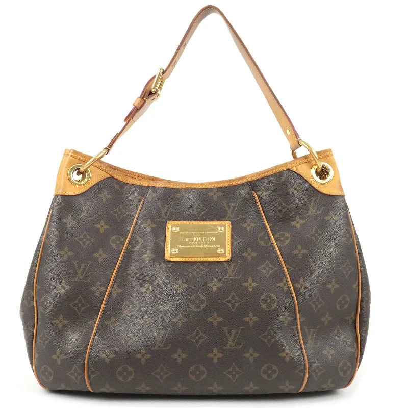 Ladies Louis Vuitton handbags with a detachable coin purse insideLouis Vuitton Monogram Galliera PM Shoulder Bag M56382