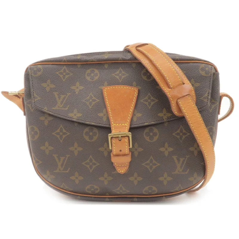 Ladies Louis Vuitton shoulder bags with a magnetic - closure flap for easeLouis Vuitton Monogram Jeune Fille GM Shoulder Bag M51225