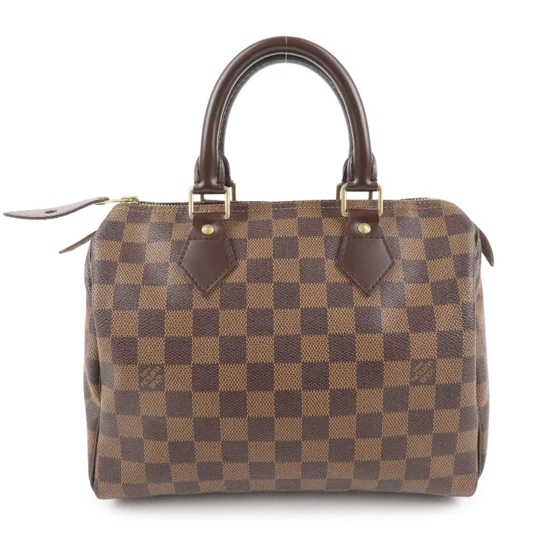 Louis Vuitton crossbody bags with adjustable shoulder straps for comfortLouis Vuitton Damier Speedy 25 Boston Bag Hand Bag N41532