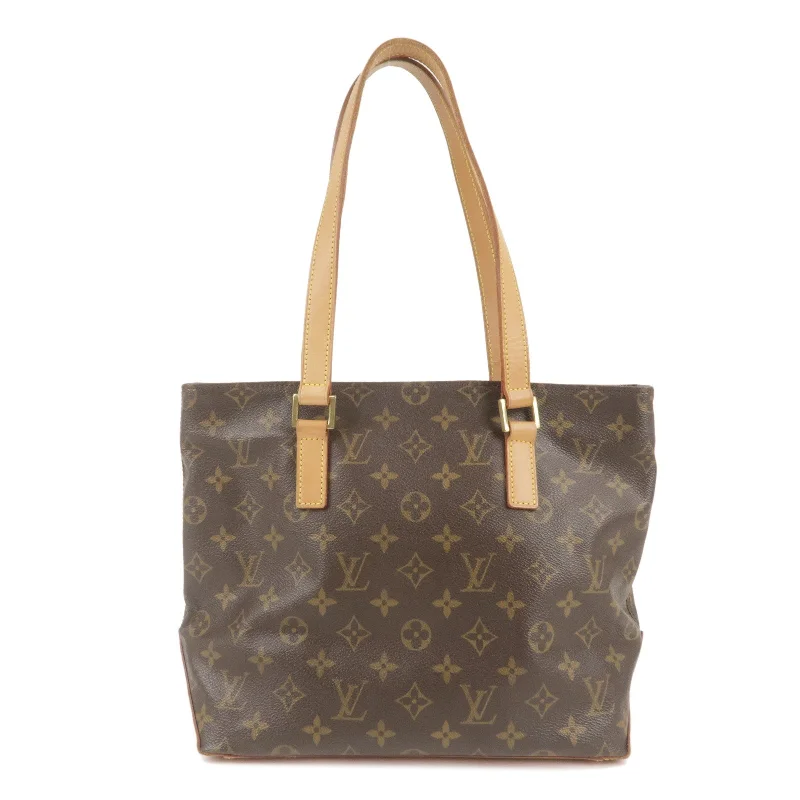 Louis Vuitton handbags with a metal - framed clasp for durabilityLouis Vuitton Monogram Cabas Piano Tote Bag Brown M51148