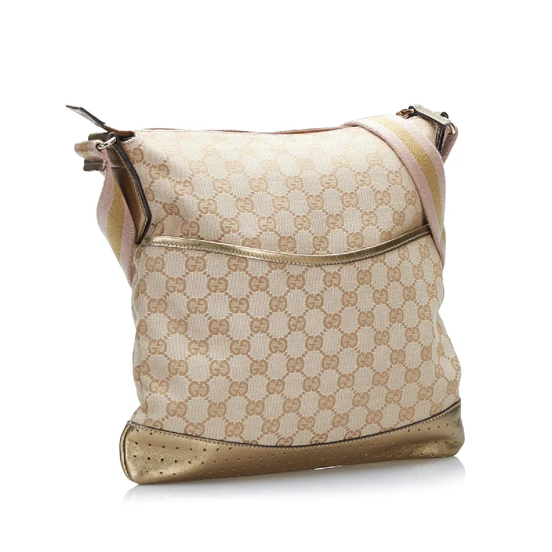 Gucci Marmont bags for women with gold - toned hardwareGucci Messenger Bag (SHG-36780)