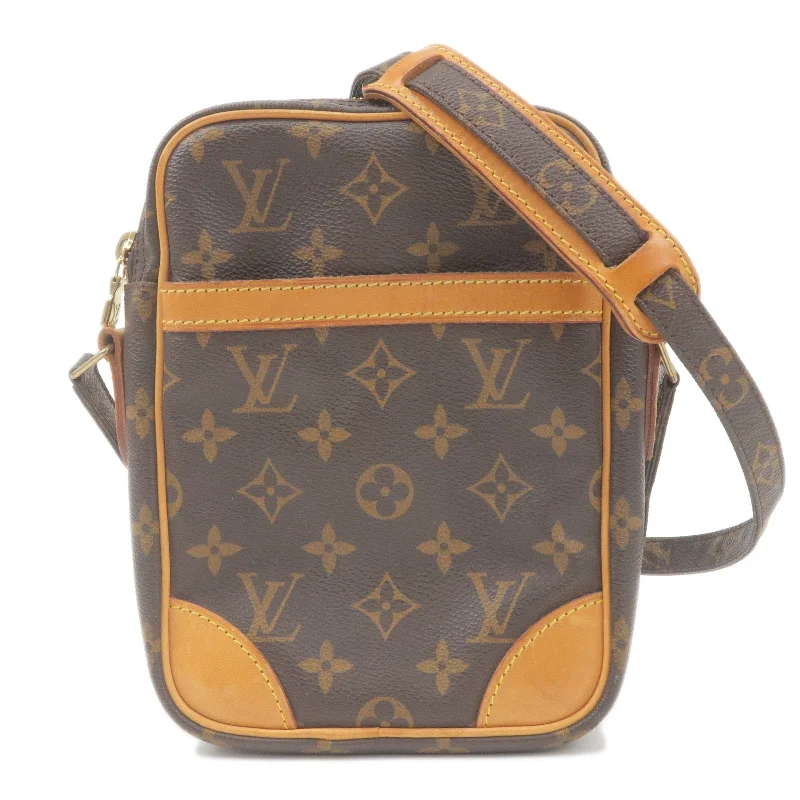 Ladies Louis Vuitton handbags with a detachable coin purse insideLouis Vuitton Monogram Danube Shoulder Bag Crossbody Bag M45266