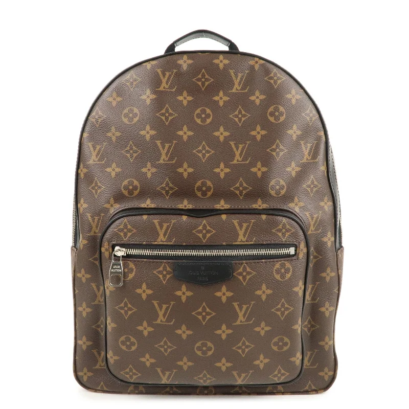 Louis Vuitton Alma bags featuring the signature top - handle designLouis Vuitton Monogram Macassar Josh Back Pack M41530