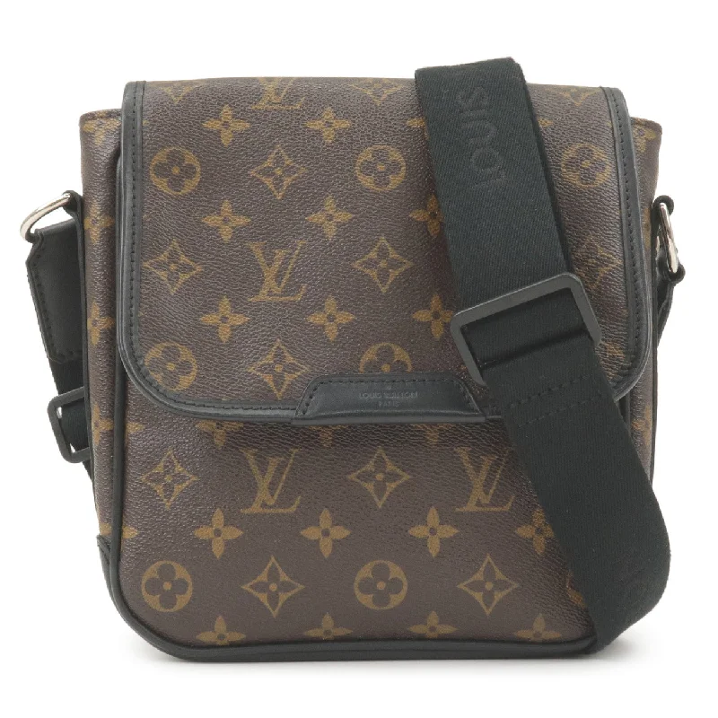 Small - sized Louis Vuitton Pochette Metis bags for a compact carryLouis Vuitton Monogram Maccasar Bass PM Crossbody Bag Noir M56717