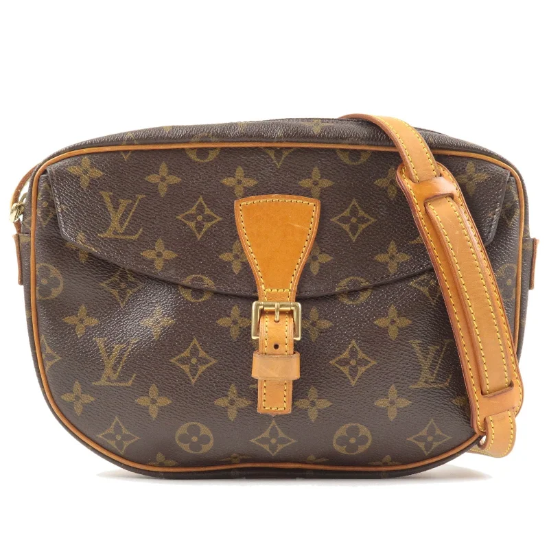 Louis Vuitton handbags with a metal - framed clasp for durabilityLouis Vuitton Monogram Jeune Fille MM Shoulder Bag M51226