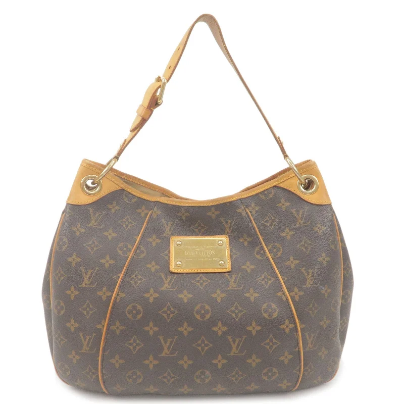 Louis Vuitton crossbody bags with a keychain holder for practicalityLouis Vuitton Monogram Galliera PM Shoulder Bag M56382 Brown