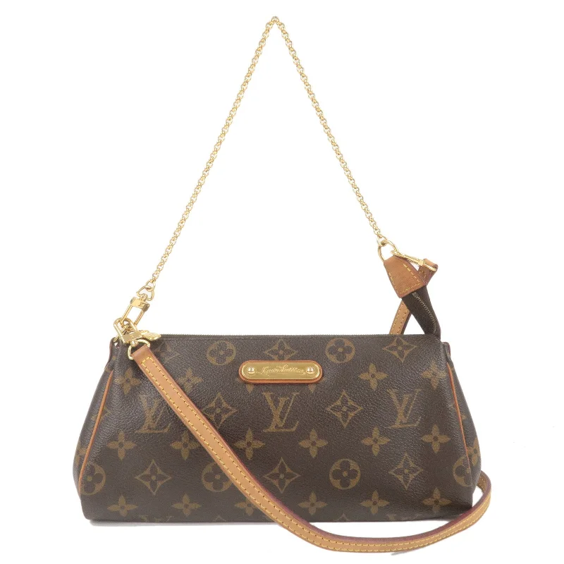 Small - sized Louis Vuitton Pochette Metis bags for a compact carryLouis Vuitton Monogram Eva 2Way Shoulder Bag Pouch M95567