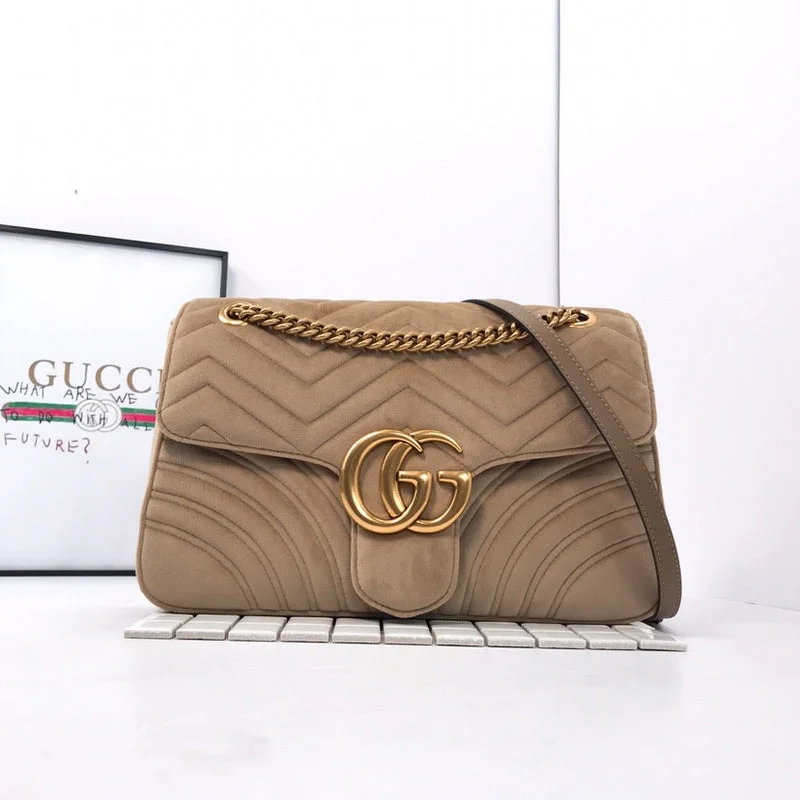 Ladies Gucci shoulder bags with a wide - width strapBC - GUCCI BAG - 2492