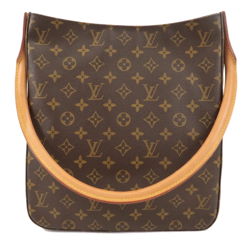 Small - sized Louis Vuitton Pochette Metis bags for a compact carryLouis Vuitton Monogram Looping GM Shoulder Bag Hand Bag M51145