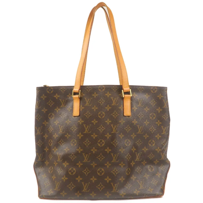 Ladies Louis Vuitton Petite Malle bags with a star - shaped charm for cutenessLouis Vuitton Monogram Cabas Mezzo Tote Bag M51151