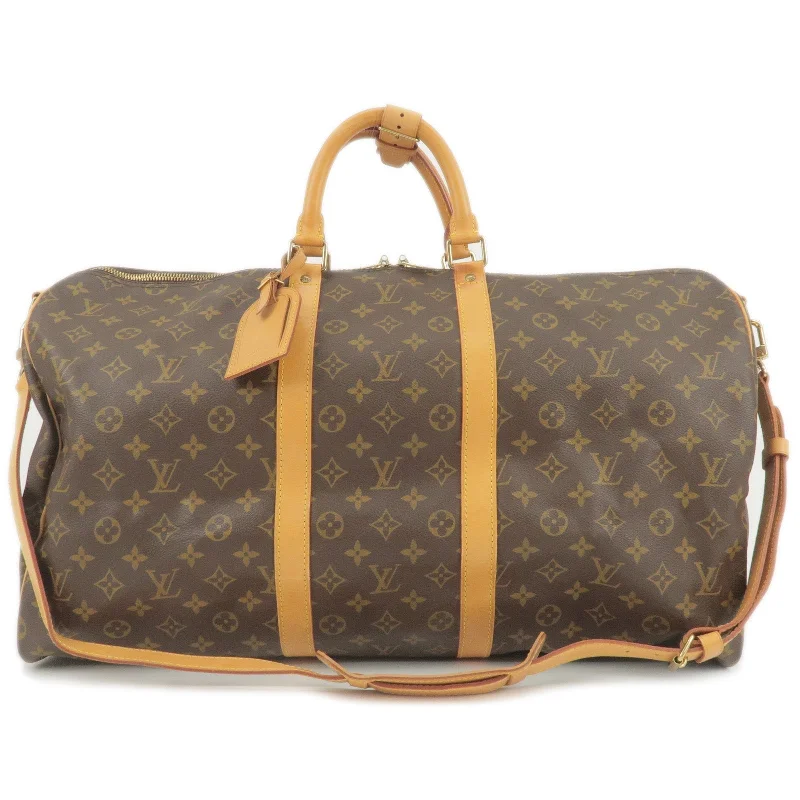 Louis Vuitton Neverfull bags with large capacity for everyday essentialsLouis Vuitton Monogram Keep All Bandouliere 55 Bag M41414