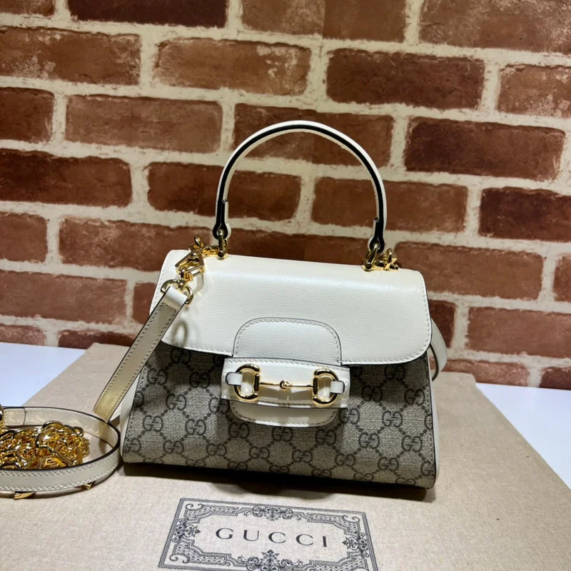 Women Gucci bags with a zip - around closure for securityWF - Gucci Bags - 12429