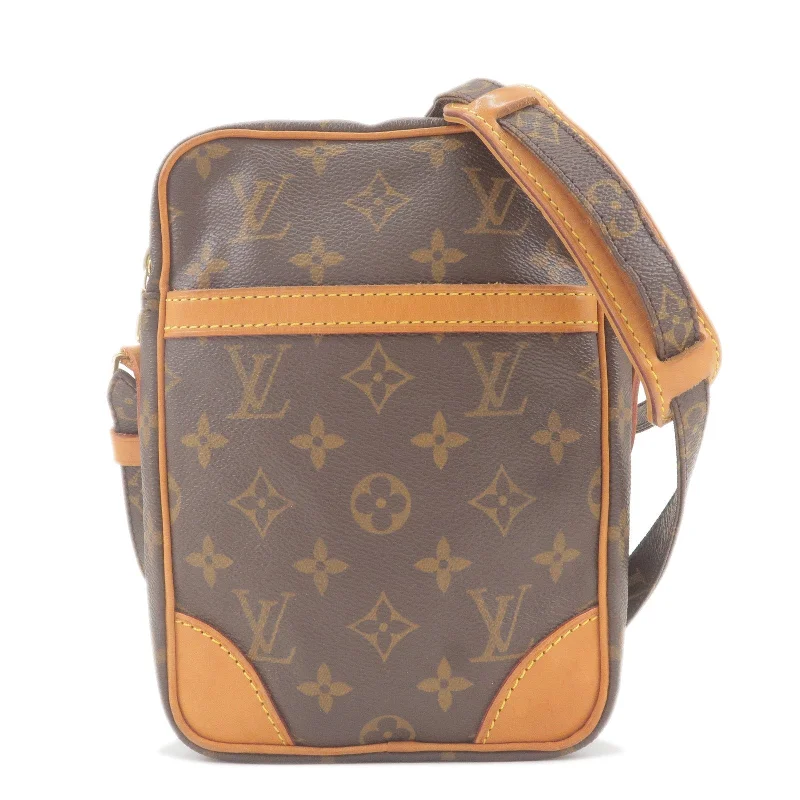 Ladies Louis Vuitton shoulder bags with a magnetic - closure flap for easeLouis Vuitton Monogram Danube Shoulder Bag M45266