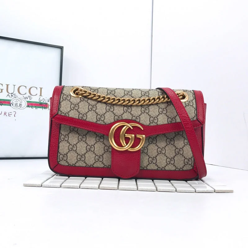 Women Gucci bags with a front - zip pocket for small itemsBC - GUCCI BAG - 2493