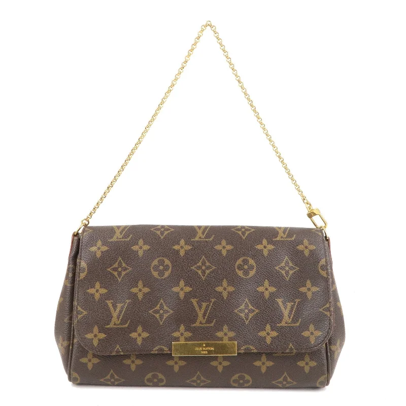 Louis Vuitton backpacks with a hidden back pocket for securityLouis Vuitton Monogram Favorite MM 2Way Shoulder Bag M40718