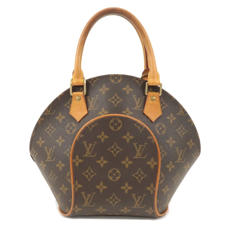 Small - sized Louis Vuitton Pochette Metis bags for a compact carryLouis Vuitton Monogram Ellipse PM Hand Bag Brown M51127