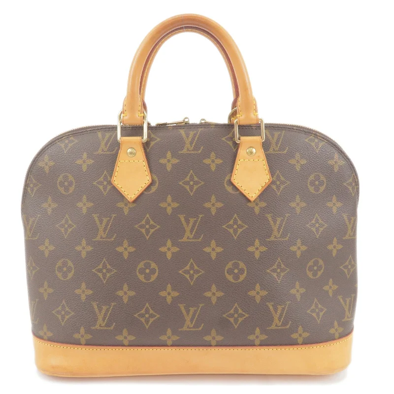 Ladies Louis Vuitton shoulder bags with a single - handle silhouetteLouis Vuitton Monogram Alma Hand Bag M51130