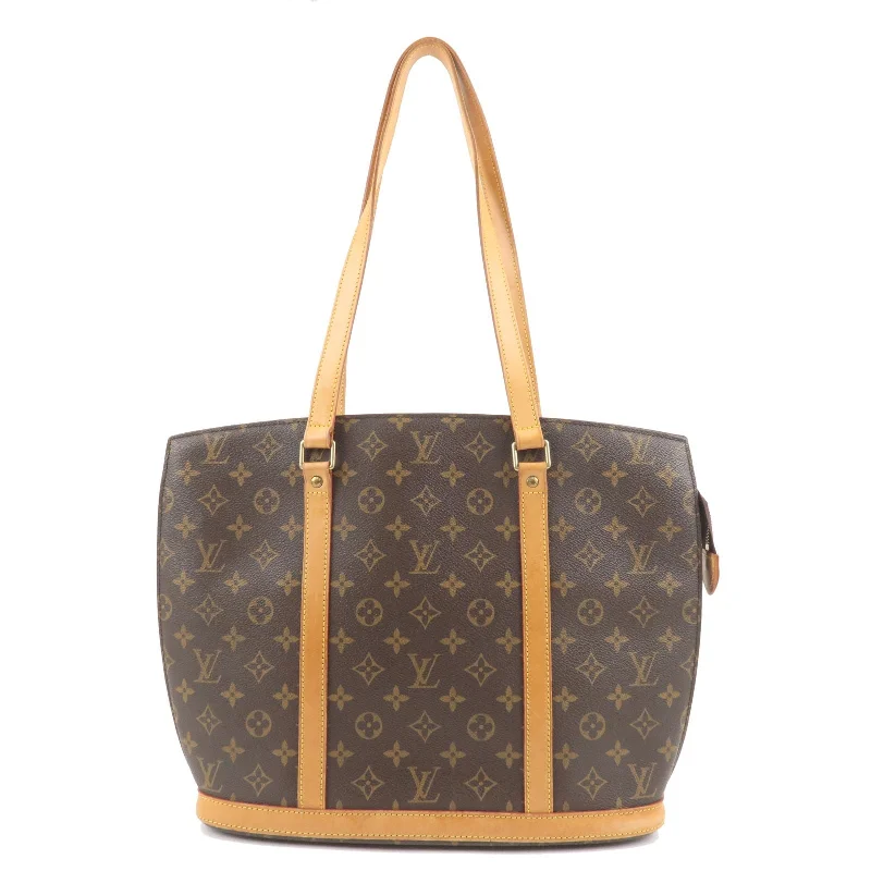 Louis Vuitton handbags with a metal - framed clasp for durabilityLouis Vuitton Monogram Babylone Shoulder Bag Tote Bag M51102