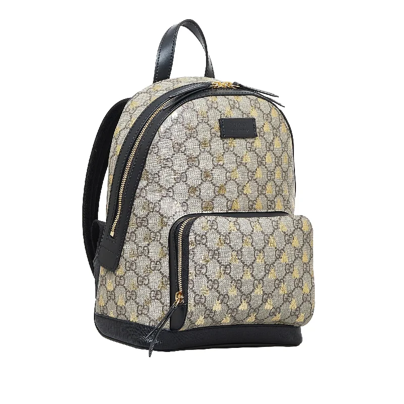 Gucci backpacks for women with a sleek silhouetteGucci GG Bees Backpack (kTfhnI)