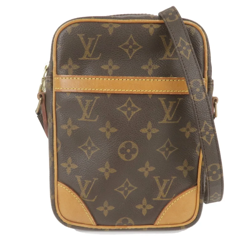 Small - sized Louis Vuitton Pochette Metis bags for a compact carryLouis Vuitton Monogram Danube Shoulder Bag Crossbody Bag M45266