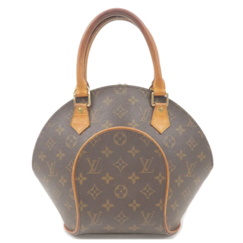 Louis Vuitton handbags with a patent - leather finish for a shiny lookLouis Vuitton Monogram Ellipse PM Hand Bag M51127