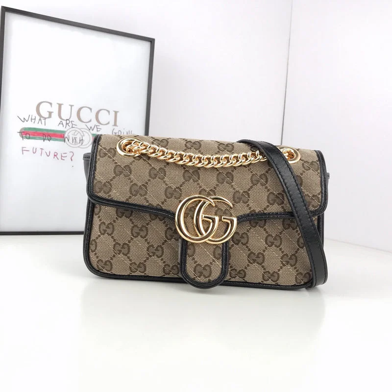 Women Gucci Sylvie bags with a leather - wrapped handleBC - GUCCI BAG - 2503