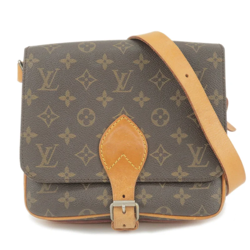 Louis Vuitton crossbody bags with adjustable shoulder straps for comfortLouis Vuitton Monogram Cartouchiere 22 Crossbody Bag M51253