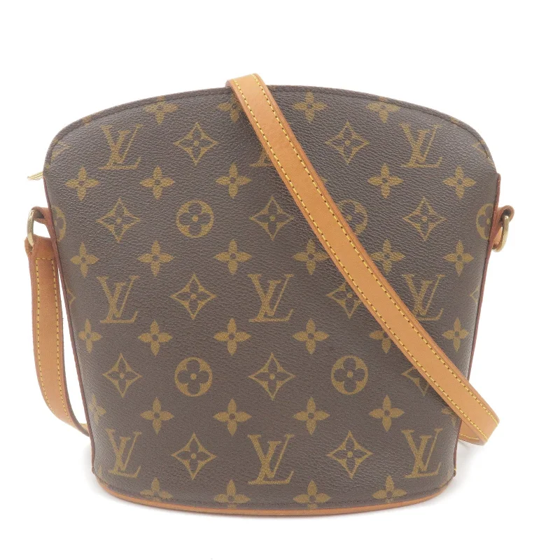 Louis Vuitton Alma bags featuring the signature top - handle designLouis Vuitton Monogram Drouot Cross Body Shoulder Bag M51290