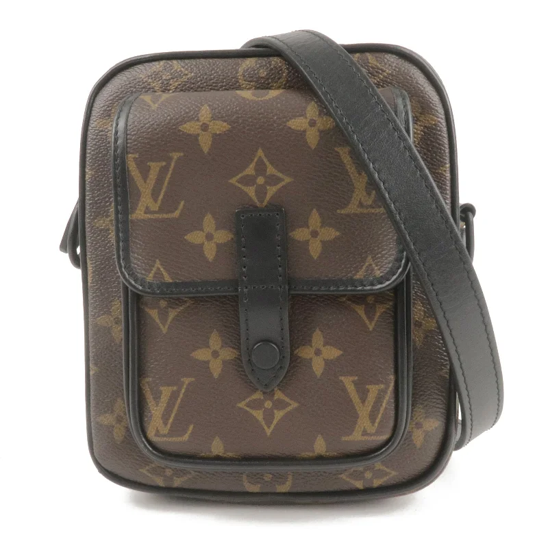 Louis Vuitton Neverfull bags with large capacity for everyday essentialsLouis Vuitton Monogram Maccasar Christopher Shoulder Bag M69404