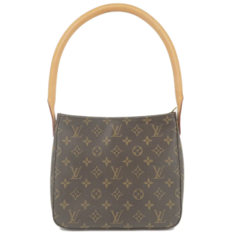 Louis Vuitton Capucines bags with smooth calfskin leather for luxuryLouis Vuitton Monogram Looping MM Shoulder Bag M51146