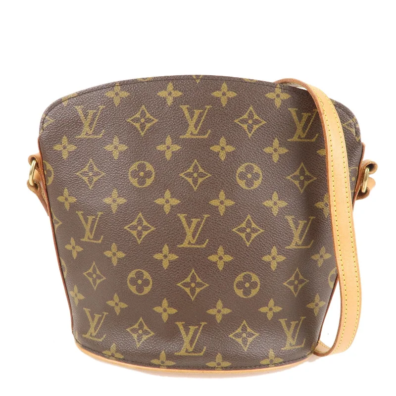 Louis Vuitton bags with a zippered interior pocket for better organizationLouis Vuitton Monogram Drouot Crossbody Shoulder Bag M51290