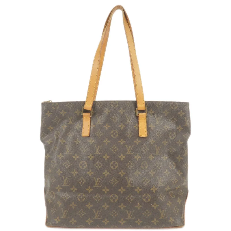 Louis Vuitton Petite Malle bags with a hard - shell structure for uniquenessLouis Vuitton Monogram Cabas Mezzo Tote Bag Hand Bag M51151