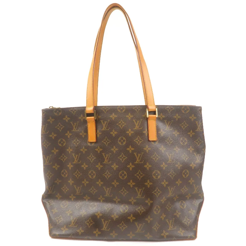 Louis Vuitton Alma bags with a leather - wrapped handle for a luxurious feelLouis Vuitton Monogram Cabas Mezzo Tote Bag M51151