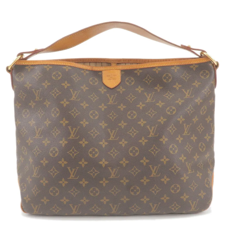 Ladies Louis Vuitton shoulder bags with a single - handle silhouetteLouis Vuitton Monogram Delightful MM Shoulder Bag M40353