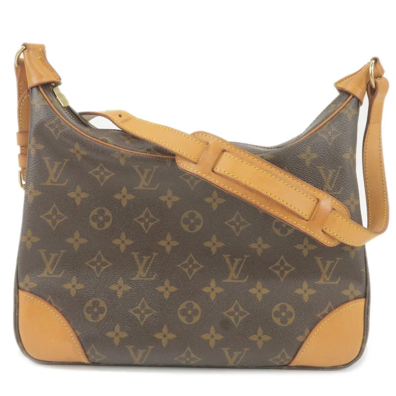 Louis Vuitton Twist bags with a snakeskin - effect panel for a bold lookLouis Vuitton Monogram Boulogne 30 Shoulder Bag M51265