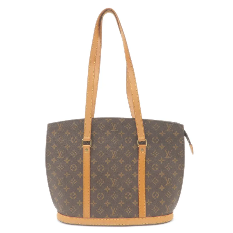 Louis Vuitton tote bags with a water - resistant coating for outdoor useLouis Vuitton Monogram Babylone Shoulder Bag Tote Bag M51102