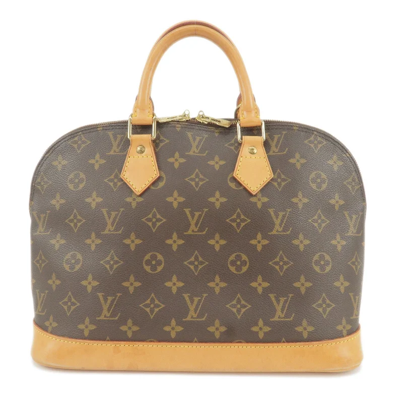 Louis Vuitton Alma bags featuring the signature top - handle designLouis Vuitton Monogram Alma Hand Bag M51130