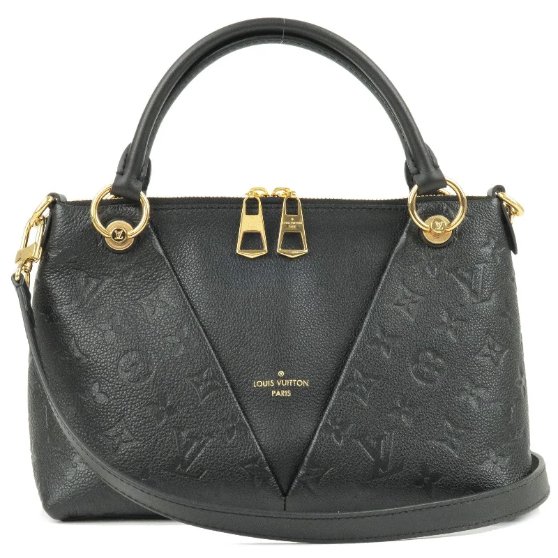 Louis Vuitton Alma bags with a monogram - embossed leather surfaceLouis Vuitton Monogram Empreinte BB Tote Bag 2Way Bag M44937