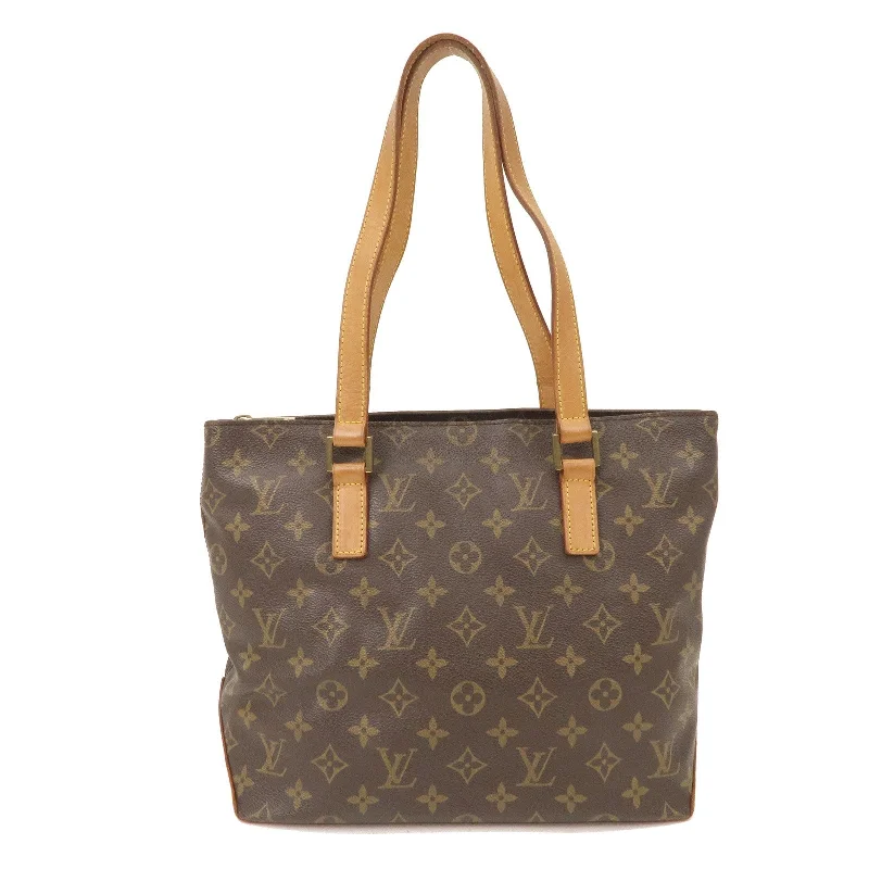 Louis Vuitton tote bags with a water - resistant coating for outdoor useLouis Vuitton Monogram Cabas Piano Tote Bag Brown M51148