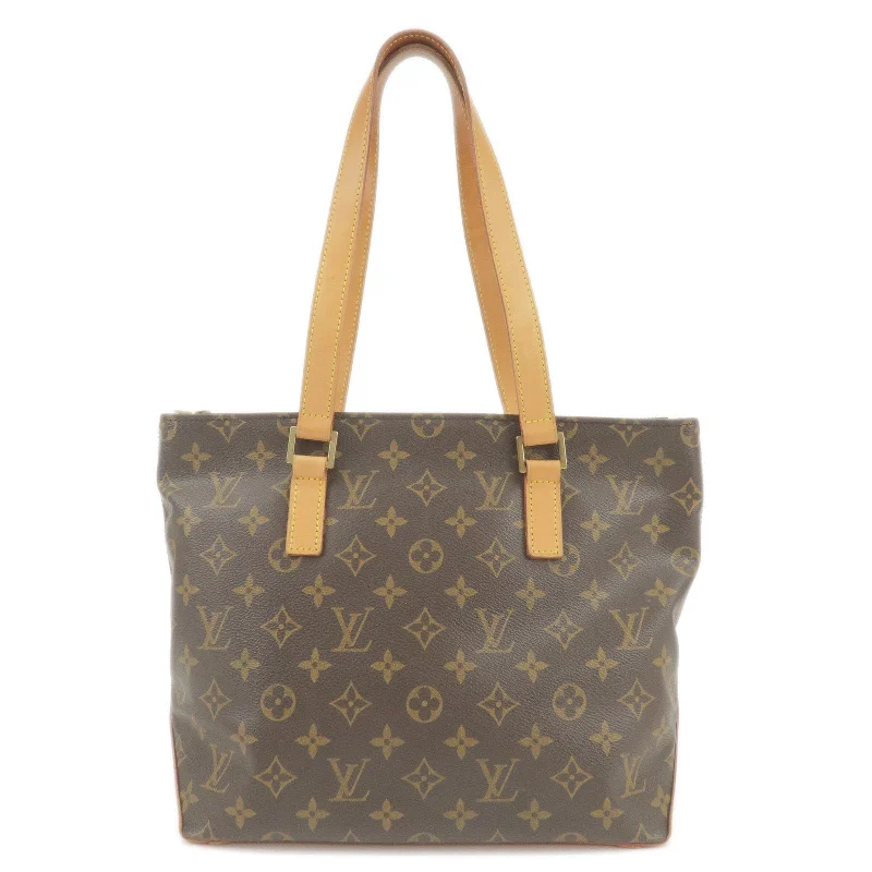 Louis Vuitton handbags with a back - zip pocket for storing valuablesLouis Vuitton Monogram Cabas Piano Tote Bag M51148