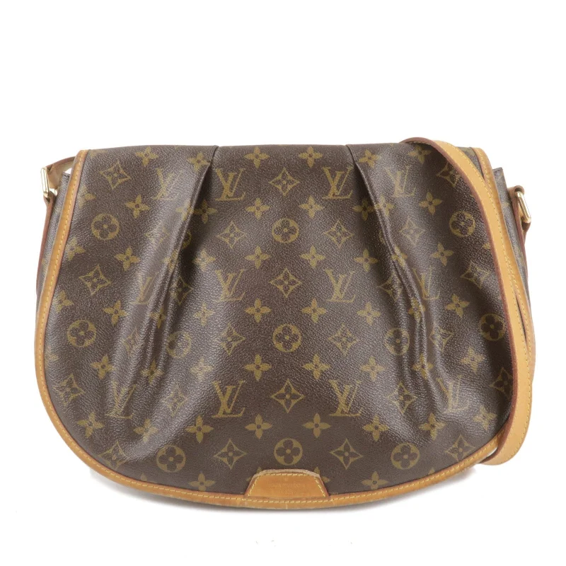 Small - sized Louis Vuitton Pochette Metis bags for a compact carryLouis Vuitton Monogram Menilmontant MM Shoulder Bag M40473