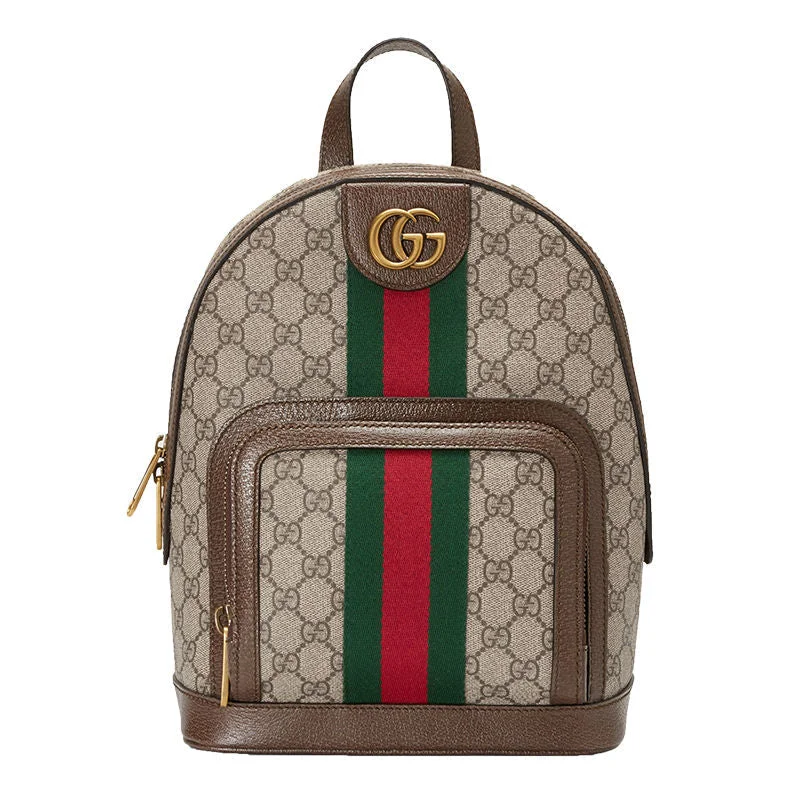 Gucci tote bags for women with a printed Gucci logoGucci Ophidia Backpack