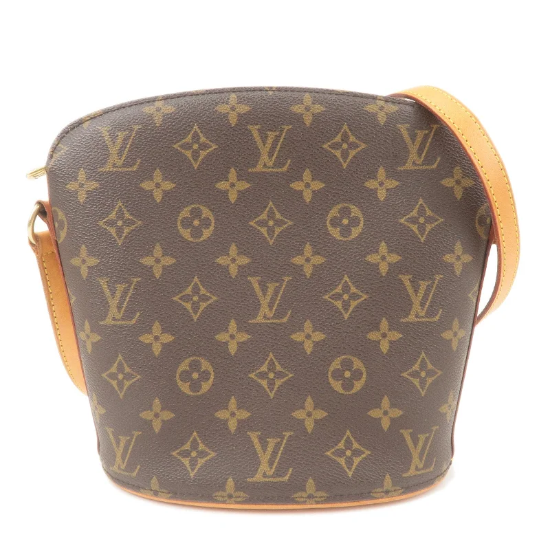 Louis Vuitton Speedy bags in monogram canvas for a classic lookLouis Vuitton Monogram Drouot Cross Body Shoulder Bag M51290