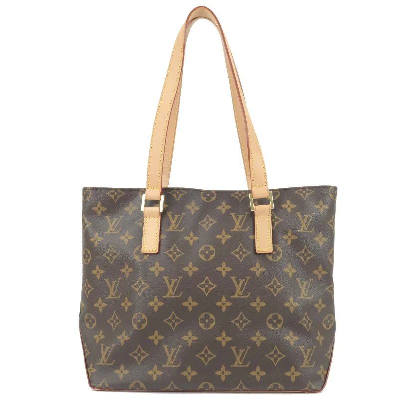 Louis Vuitton bags with a front - flap pocket for quick - access itemsLouis Vuitton Monogram Cabas Piano Tote Bag M51148