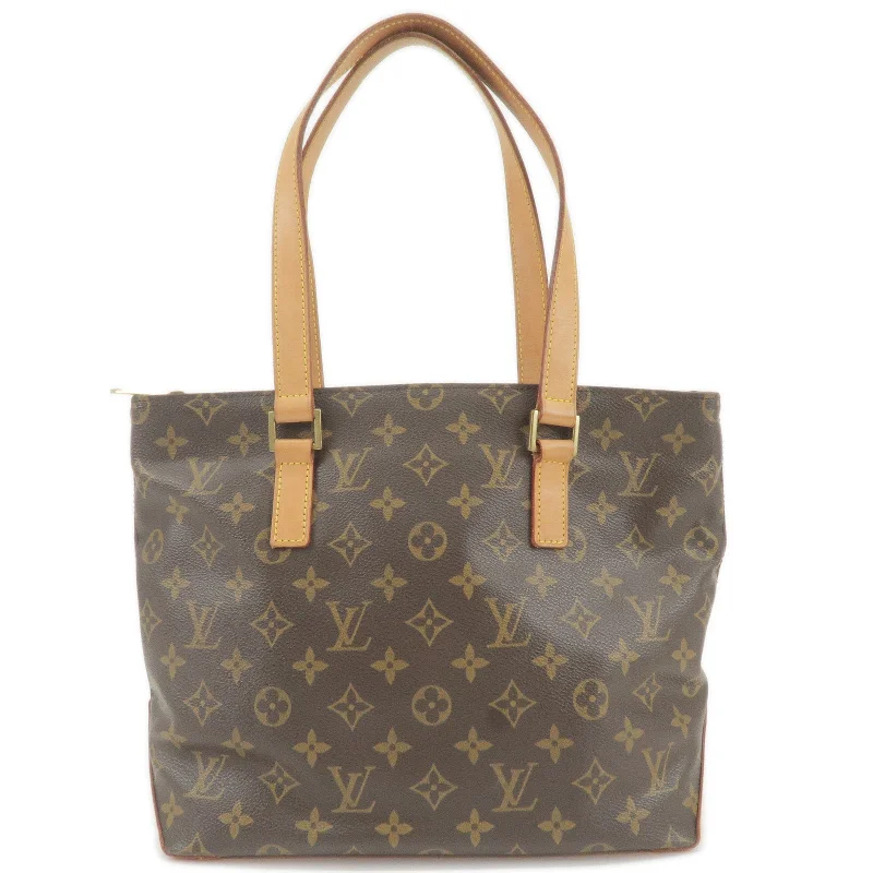 Ladies Louis Vuitton Petite Malle bags in a pastel color for a soft lookLouis Vuitton Monogram Cabas Piano Tote Bag Hand Bag M51148